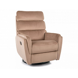 Fotel rozkładany Argos Velvet
