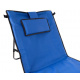 Strandmatte mit verstellbarer Rückenlehne + Kissen