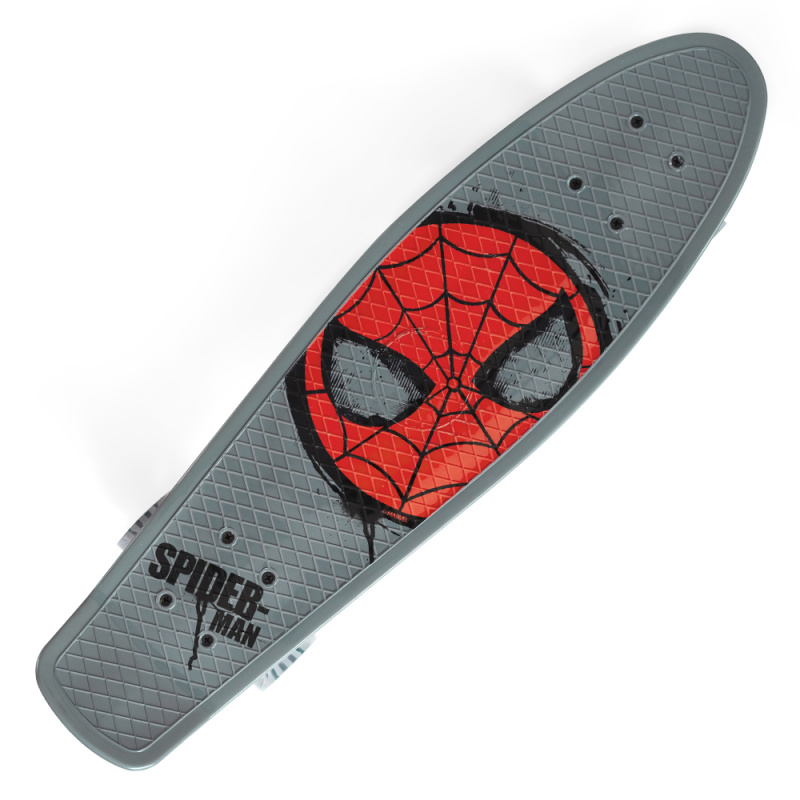 NIKLOVÁ DESKA SPIDERMAN ŠEDÁ
