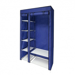 SZ1 SZAFA TEKSTYLNA SKŁADANA WIESZAKI PÓŁKI