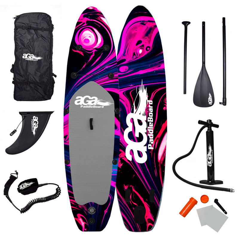 Aga Stand Up Paddle Board, SUP Board Set MR5019CH 320x81x15 cm mit Kamerahalter, Paddelboard, SUP, Surfboard