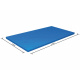 Bestway Poolabdeckung Rahmen 400x211 cm 58107