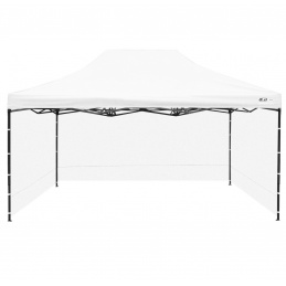 Aga Pavillon, Pop-up-Pavillon, Partyzelte, Faltpavillon  3x4,5m Weiß