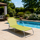 Linder Exclusiv Klappbarer Garten-Liegestuhl GM4001LG Grün