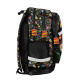 Paso School Set Dreikammer-Rucksack + mit Turnbeutel Iron Man