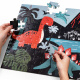 Aga4Kids Kinder-Leuchtpuzzle Dinosaurier 100 Szt.