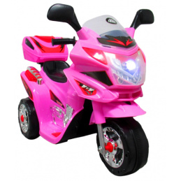 Motorek M6 RÓŻOWY, motorek na akumulator