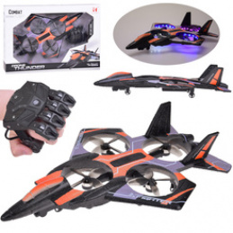 Zdalnie sterowany dron combat -pojazd latający+kolorowe diody RC0704 PO uniwersalny