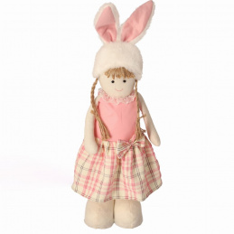 Dziewczynka materiałowa na teleskopowych nogach 75 cm