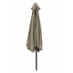 Linder Exclusiv knickbar Sonnenschirm, Gartenschirm 250 cm Taupe