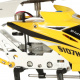 Aga RC Hubschrauber SYMA S107H 2.4GHz RTF gelb