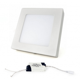 LED-Quadratische Panel BRGD0127 170x170x35mm montiert - 12W - 230V - 1080Lm - neutralweiß