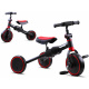 TINY BIKE Dreirad/Roller 3in1 SP0663 Schwarz/Rot