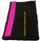 Aga Schutznetz 305 cm 10 ft für 6 Stangen Schwarzes Netz / Pink