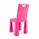 Doloni Kinderstuhl aus Kunststoff Rosa