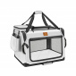 Tresko Transportbox für Hunde und Katzen 70x52x52 cm