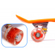 Aga Frisbee Skateboard LED Räder orange