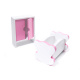 Aga MDF Holzpuppenhaus + Möbel 70cm rosa LED