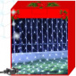 Weihnachts-LED-Lichtnetz - 260 x 200 cm, 160 LEDs, kaltweiß ISO 11341