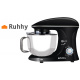 Küchenmaschine 6,2l, 2200 W Schwarz Ruhhy 16745