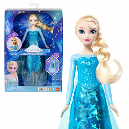 Frozen Englisch singende Puppe Elsa mit Lichtern JLJ07