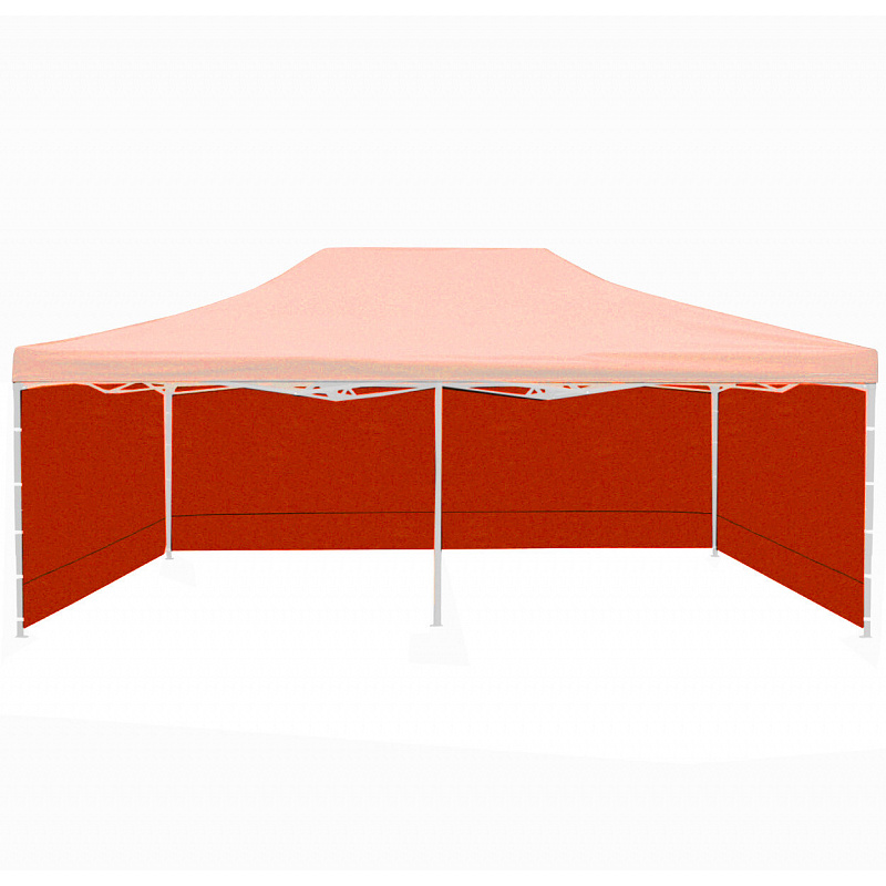 Aga Seitenwände für Verkaufsstand 3x6m Orange