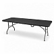 Aga Garten Klapptisch 240x74x74 cm Schwarz