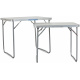 Linder Exclusiv Camping Klapptisch aus Aluminium mit Tragegriff für 2 bis 4 Personen  80x60x66,5 cm