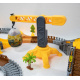 Aga4Kids Rennstrecken Track Spielzeugautos für Kinder Dino 271 Szt.