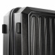 Aga Travel Kofferset 3-teilig MR4668 – ABS+PC Hartschalenkoffer, Doppelrädern, Teleskopgriff, leicht, robust, TSA-Schloss, 360° Rollen, Trolley, Handgepäck 33/63/93L, Schwarz