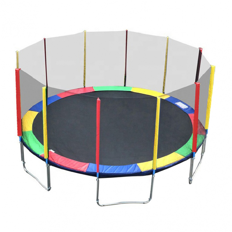 Legoni Trampolin 496 cm 16 ft Vier Farbe + Schutznetz