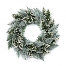 Aga Weihnachtskranz 50 cm Weiss