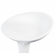 Aga Barhocker MR2041 Weiss, Barstuhl 360° drehbar, Barhocker, Barstuhl, Bistrohocker