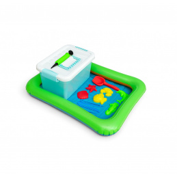 Aga Aufblasbare Unterlage mit Zubehör für kinetischen Sand