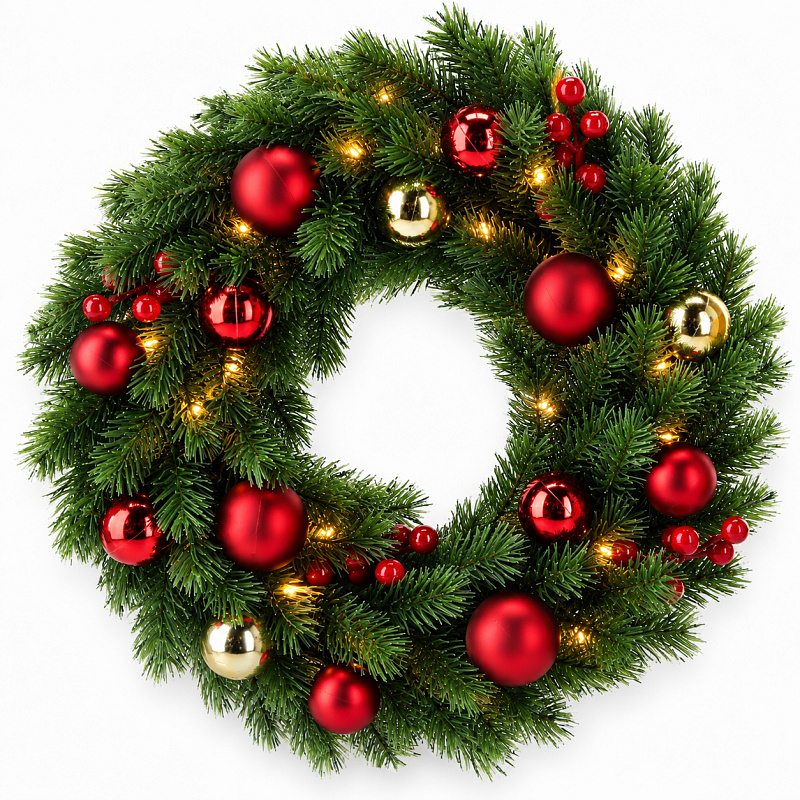 Aga Weihnachts-LED-Kranz 40 cm LED0813