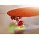 Aga Frisbee Skateboard LED Räder orange