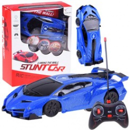 Ferngesteuertes Auto für die Wandmontage RC0491 - Blau