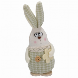 Zając materiałowy do postawienia 15 cm