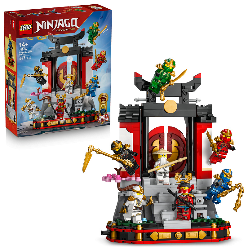 LEGO® NINJAGO 71866 15-jähriges Jubiläum: Ninja-Charaktere zum Ausstellen