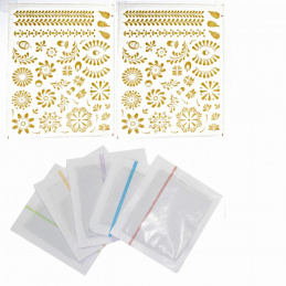 Zestaw barwników + 2 arkusze naklejek na kraszanki