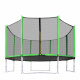 Aga SPORT PRO Trampolin  366 cm 12 ft Hellgrün