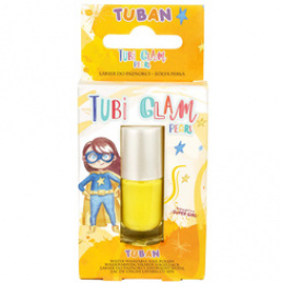 Tuban Tubi Glam lakier do paznokci dla dzieci Żółty Perłowy 5ml ZA6119 uniwersalny