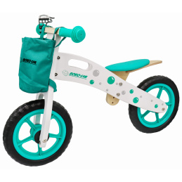 Bobo-San Grüner Holz-Wipptier Kinderlaufrad