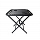 Aga Campingtisch MR52TB – Klapptisch 50x50x50 cm mit 2 Getränkehaltern – faltbar, stabil & wetterfest – kompakt für Camping & Reisen