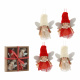 Aga Weihnachtsschmuck-set 4 Stück Engel mit Mütze