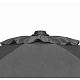 Linder Exclusiv Sonnenschirm, Gartenschirm 400 cm Dunkelgrau