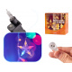 Aga LED Lichterkette Sterne 2,5 m 138 LED Multicolour