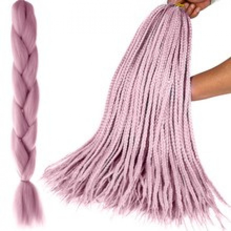 Haar Canel synthetische Zöpfe Ombre rosa ISO