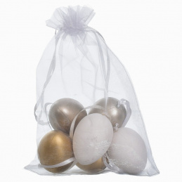 Zestaw 6 jajek do powieszenia wielkanocne