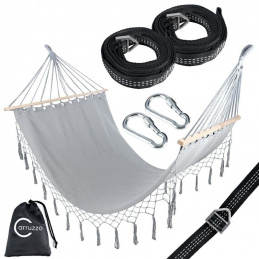 L70A10 HAMAK Z POPRZECZKĄ 200x100 LINY